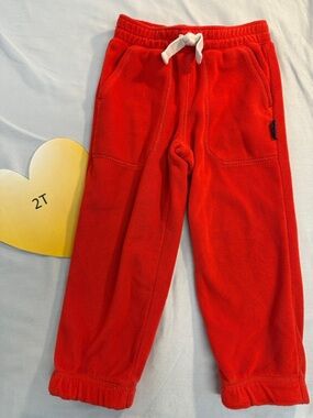 Gymboree - pull on  fleece sweatpants/joggers. Size 2T